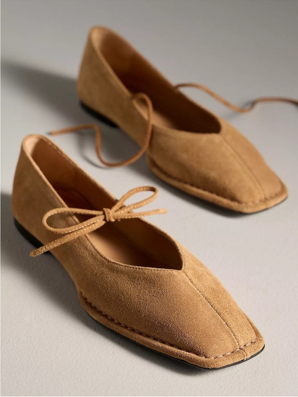 ALOHAS Sway Suede Ballet Flats